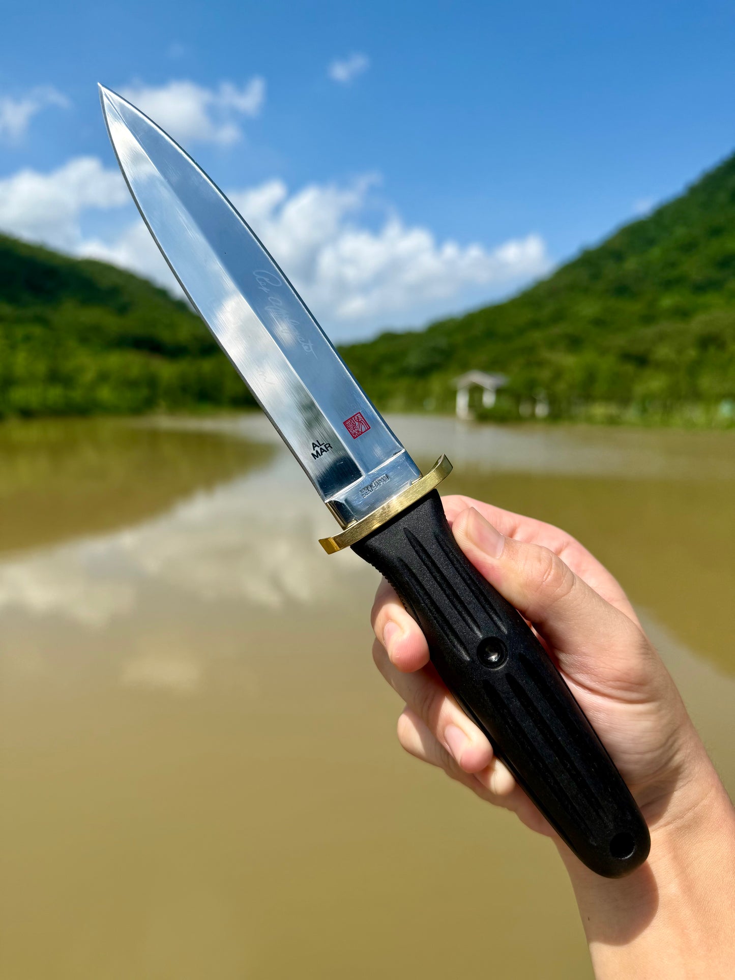 Maguosen Double Peaks Knife