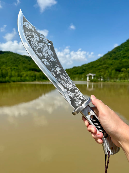 Double Dragon Sun Chasing Sword